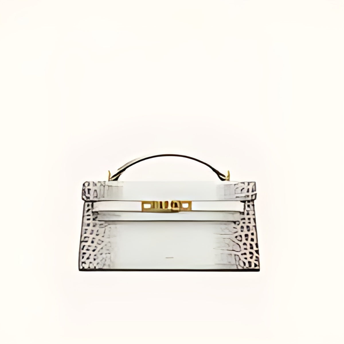 Structured Top Handle Handbag