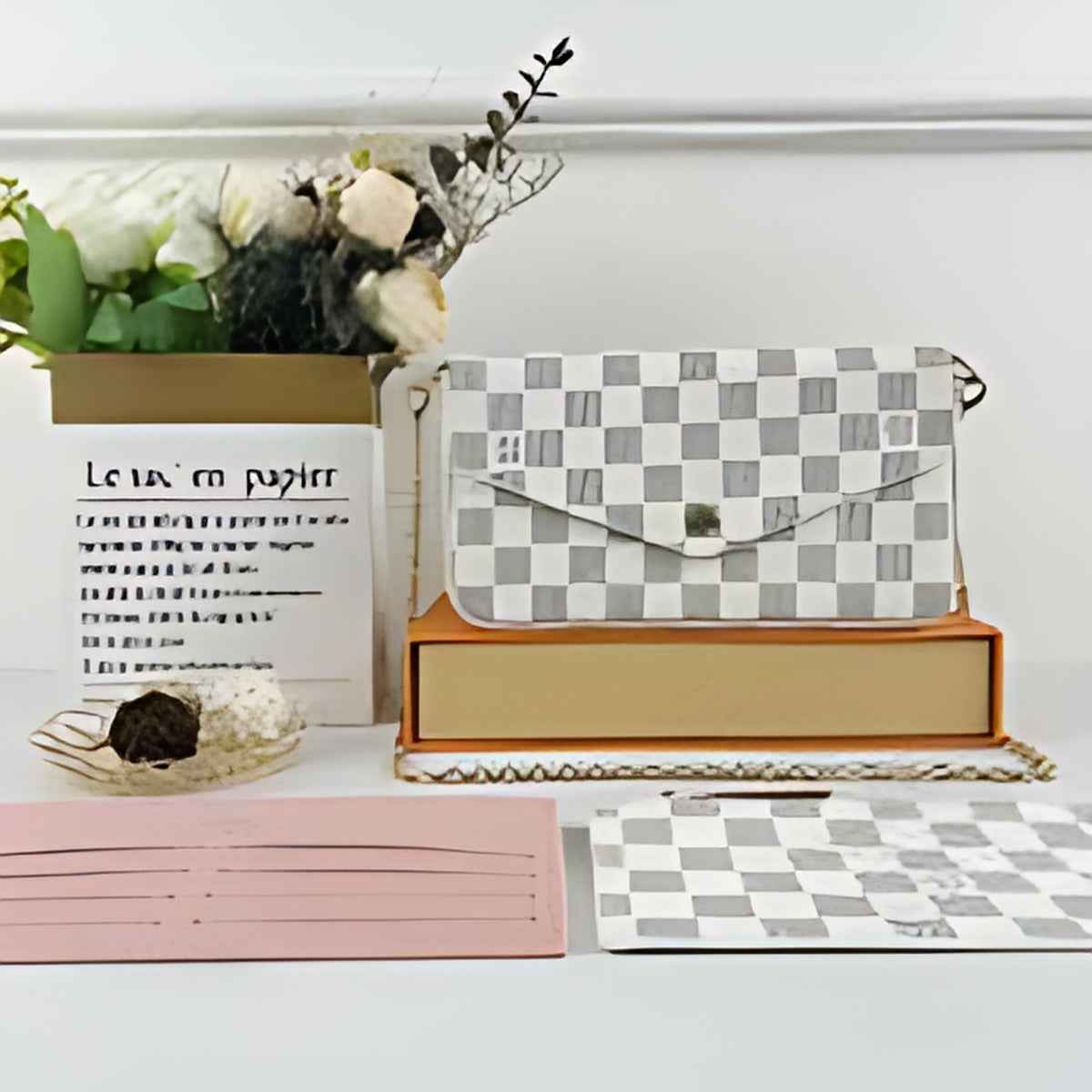 Envelope Chain Strap Clutch