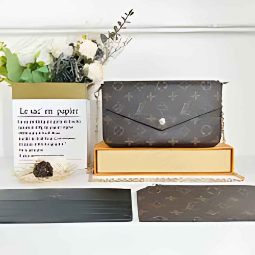 Envelope Chain Strap Clutch
