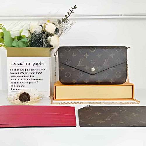 Envelope Chain Strap Clutch