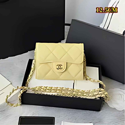 Quilted Mini Flap Crossbody Bag